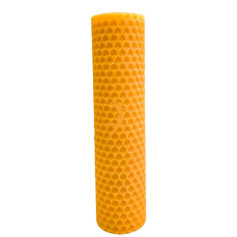 VELA MIEL DE ABEJA 15CM ORO DE LOS ANDES