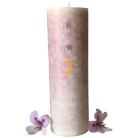 VELA ARTESANA DE JAZMÍN 100% VEGETAL ORO DE LOS ANDES