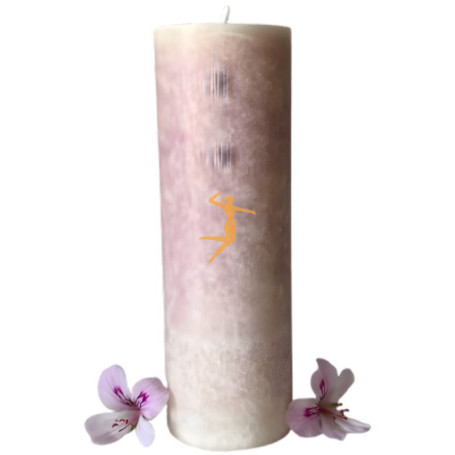 VELA ARTESANA DE JAZMÍN 100% VEGETAL ORO DE LOS ANDES
