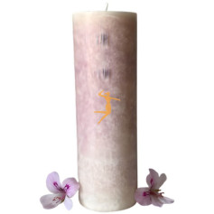 VELA ARTESANA DE JAZMÍN 100% VEGETAL ORO DE LOS ANDES