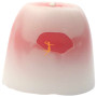 VELA EMOCIONAL ARTESANA ROJA 100% VEGETAL ORO DE LOS ANDES