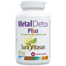 METAL DETOX PLUS 60 CÁPSULAS SURA VITASAN