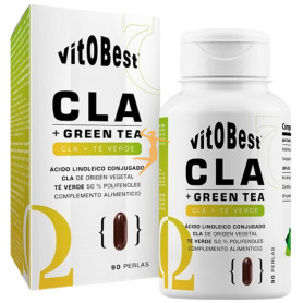 CLA + GREEN TEA 90 PERLAS VIT.O.BEST