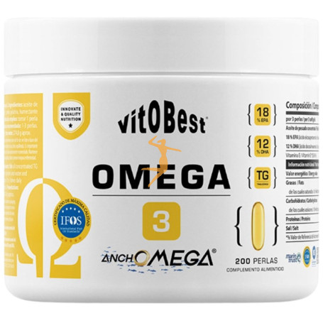 OMEGA 3 ANCHOMEGA 200 PERLAS VIT.O.BEST