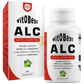ALC ACETYL L-CARNITINE 60 CÁPSULAS VEGETALES VIT.O.BEST