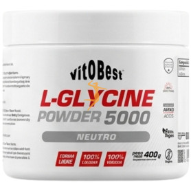 L-GLYCINE 5000 EN POLVO SABOR NEUTRO 400G VIT.O.BEST