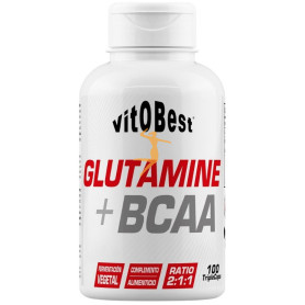 GLUTAMINE + BCAA 100 TRIPLECAPS VIT.O.BEST