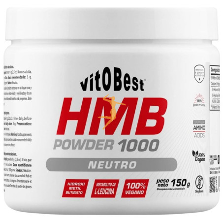 HMB 1000 EN POLVO SABOR NEUTRO 150G VIT.O.BEST