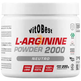 L-ARGININE 2000 EN POLVO SABOR NEUTRO 200G VIT.O.BEST