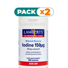 Pack 2x IODO 150µg. LAMBERTS