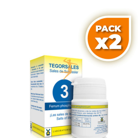 Pack 2x TEGORSAL Nº3 (20GR.) CAPSULAS TEGOR