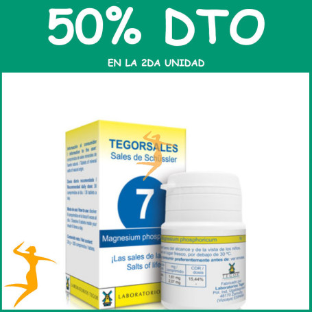 TEGORSAL Nº7 (20GR.) CAPSULAS TEGOR OFERTA 2 UD