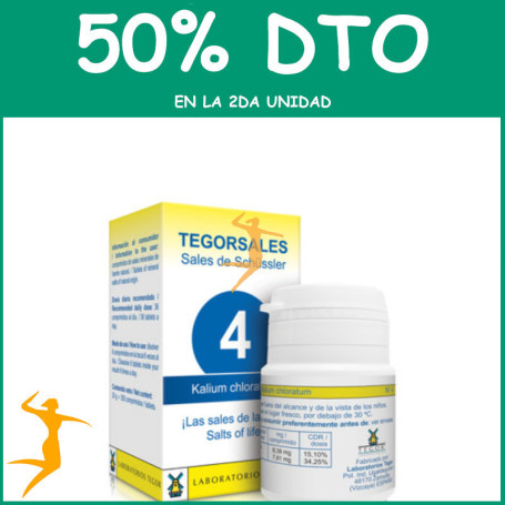 TEGORSAL Nº4 (20GR.) CAPSULAS TEGOR OFERTA 2 UD