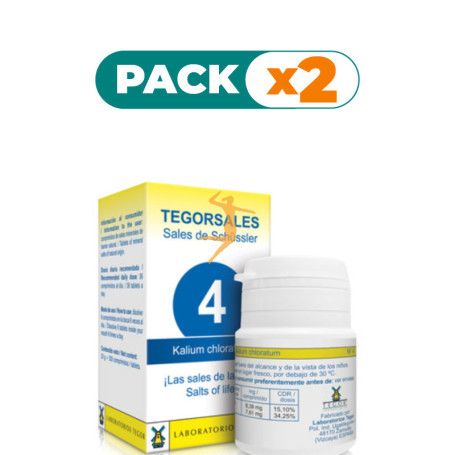 Pack 2x TEGORSAL Nº4 (20GR.) CAPSULAS TEGOR