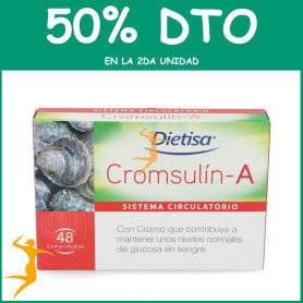 CROMSULÍN-A 48 COMPRIMIDOS DIETISA OFERTA 2 UD