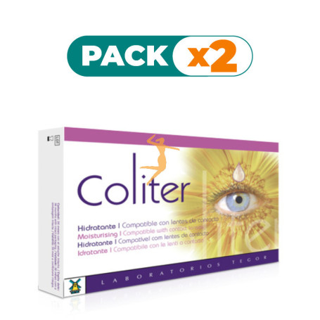 Pack 2x COLITER 10 VIALES TEGOR