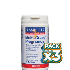 Pack 3x MULTI-GUARD® PREGNANCY 90 TABLETAS LAMBERTS