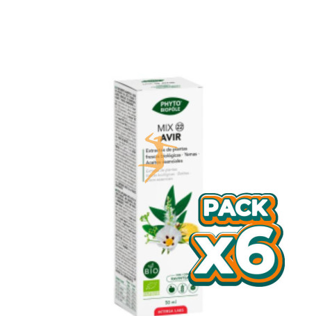 Pack 6x PHYTO-BIOPOLE Nº 22 MIX AVIR 50ML. INTERSA