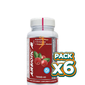 Pack 6x ARÁNDANO + D-MANOSA COMPLEX 60 CA´PSULAS AIRBIOTIC