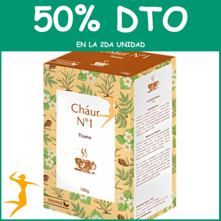 TÉ Nº1 CHÁUR 100G DIETMED OFERTA 2 UD