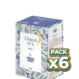 Pack 6x TÉ Nº3 CHÁCOL 100G DIETMED