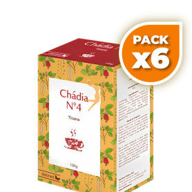 Pack 6x TÉ Nº4 CHÁDIA 100G DIETMED