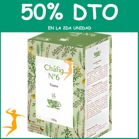 TÉ Nº6 CHÁFIG 100G DIETMED OFERTA 2 UD
