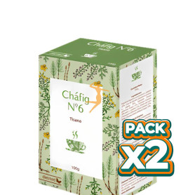 Pack 2x TÉ Nº6 CHÁFIG 100G DIETMED