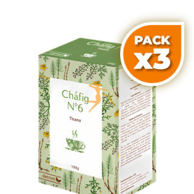 Pack 3x TÉ Nº6 CHÁFIG 100G DIETMED