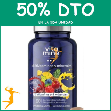 MULTIVITAMINAS Y MINERALES 60 COMPRIMIDOS HERBORA OFERTA 2 UD