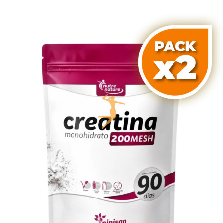 Pack 2x CREATINA 200 MESH 270G PINISAN