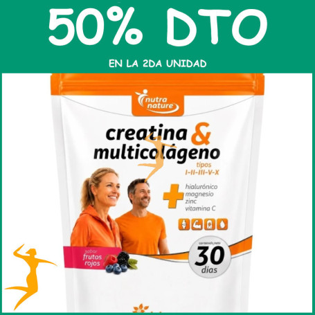 CREATINA Y MULTICOLÁGENO 270Gr PINISAN OFERTA 2 UD
