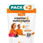 Pack 2x CREATINA Y MULTICOLÁGENO 270Gr PINISAN