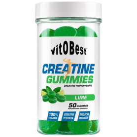 CREATINE GUMMIES SABOR LIMA 50 GOMINOLAS VIT.O.BEST