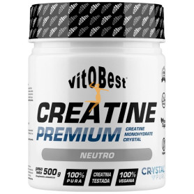 CREATINE PREMIUM CRYSTAL PURE SABOR NEUTRO 500G VIT.O.BEST