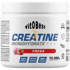 CREATINE MONOHYDRATE SABOR FRESA 300G VIT.O.BEST