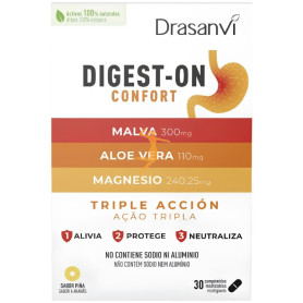 DIGEST-ON CONFORT 30 COMPRIMIDOS MASTICABLES DRASANVI