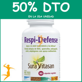 RESPI-DEFENSE 90 CÁPSULAS SURA VITASAN OFERTA 2 UD