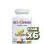 Pack 6x ZINC L-CARNOSINA 60 CÁPSULAS SURA VITASAN