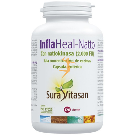 INFLA HEAL-NATTO 120 CÁPSULAS SURA VITASAN