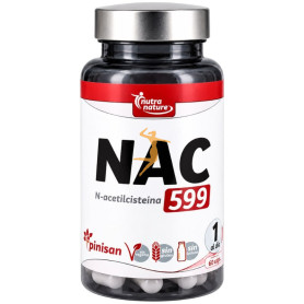 NAC (N-ACETILCISTEÍNA) 60 CÁPSULAS PINISAN
