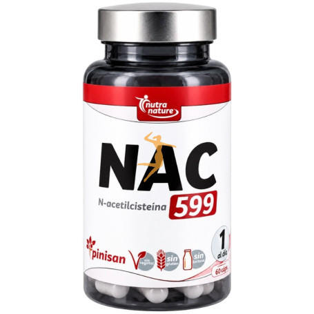 NAC (N-ACETILCISTEÍNA) 60 CÁPSULAS PINISAN
