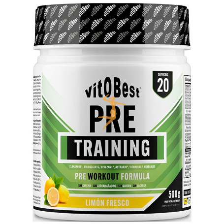 PRE TRAINING SABOR LIMÓN FRESCO 500G VIT.O.BEST