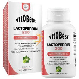 LACTOFERRIN 200 60 CÁPSULAS VEGETALES VIT.O.BEST