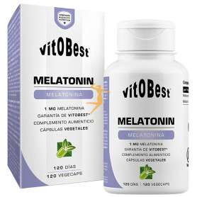 MELATONIN 120 CÁPSULAS VEGETALES VIT.O.BEST
