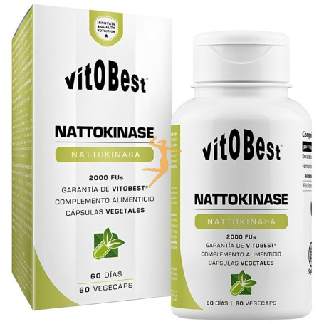 NATTOKINASE 60 CÁPSULAS VEGETALES VIT.O.BEST