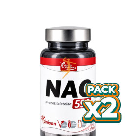Pack 2x NAC (N-ACETILCISTEÍNA) 60 CÁPSULAS PINISAN