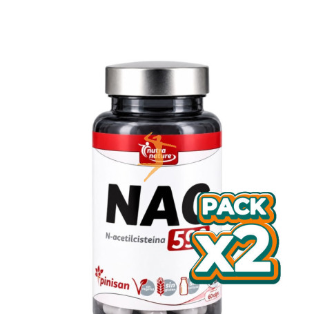 Pack 2x NAC (N-ACETILCISTEÍNA) 60 CÁPSULAS PINISAN