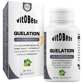 QUELATION 60 CÁPSULAS VEGETALES VIT.O.BEST