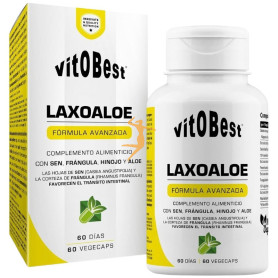 LAXO ALOE 60 CÁPSULAS VEGETALES VIT.O.BEST